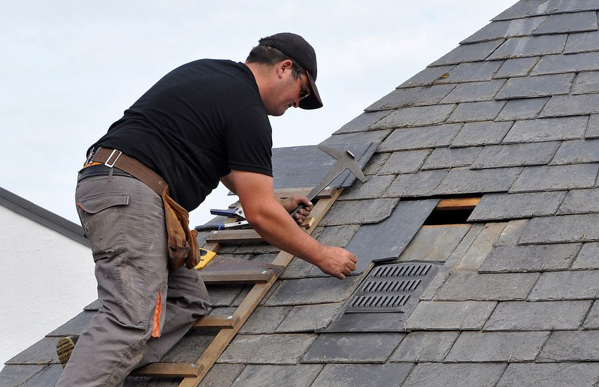 Shingle install in